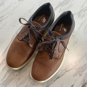 JF J. Ferrar Alda Toffee Dress Shoes 10.5 Men Memory Foam